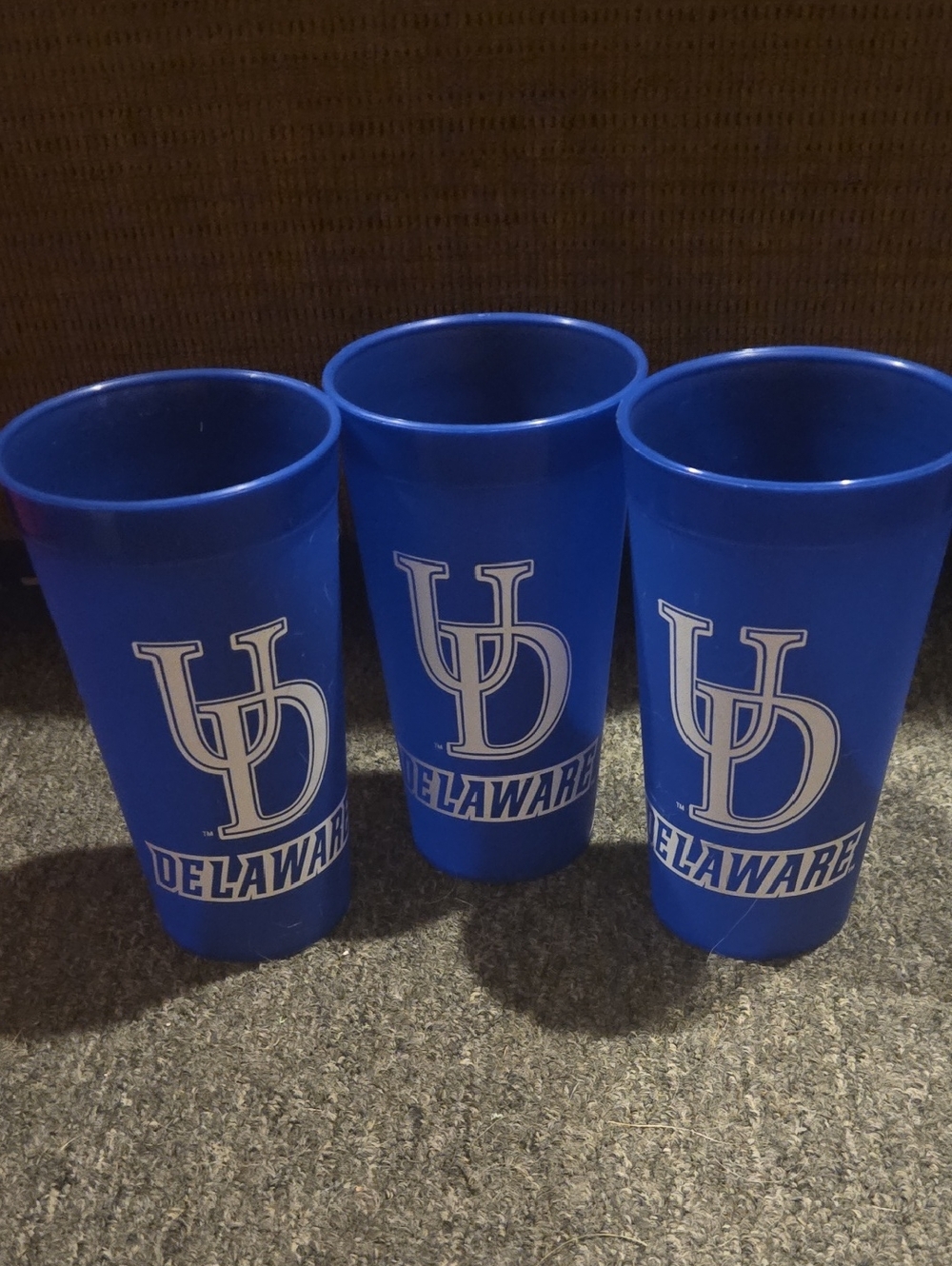 University of Delaware Blue Plastic Stadium Cup